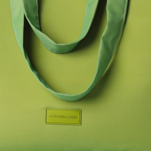 Acid Green Shopper Bag
