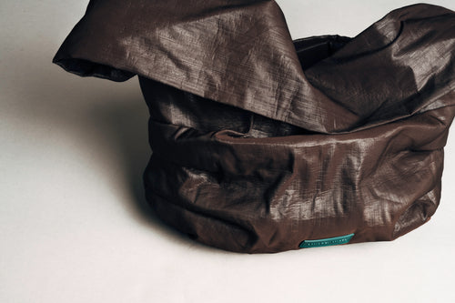 Brown Metallic Crossbody